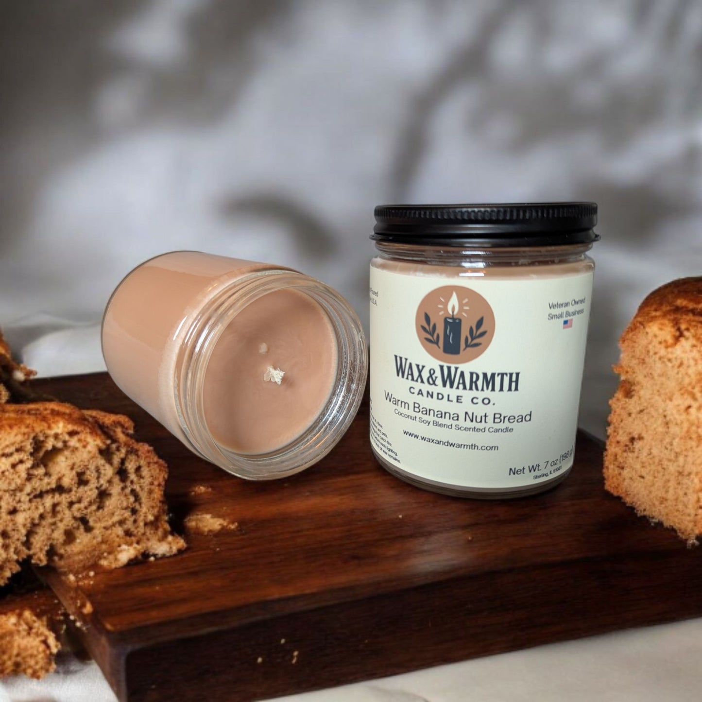 Warm Banana Nut Bread Candle
