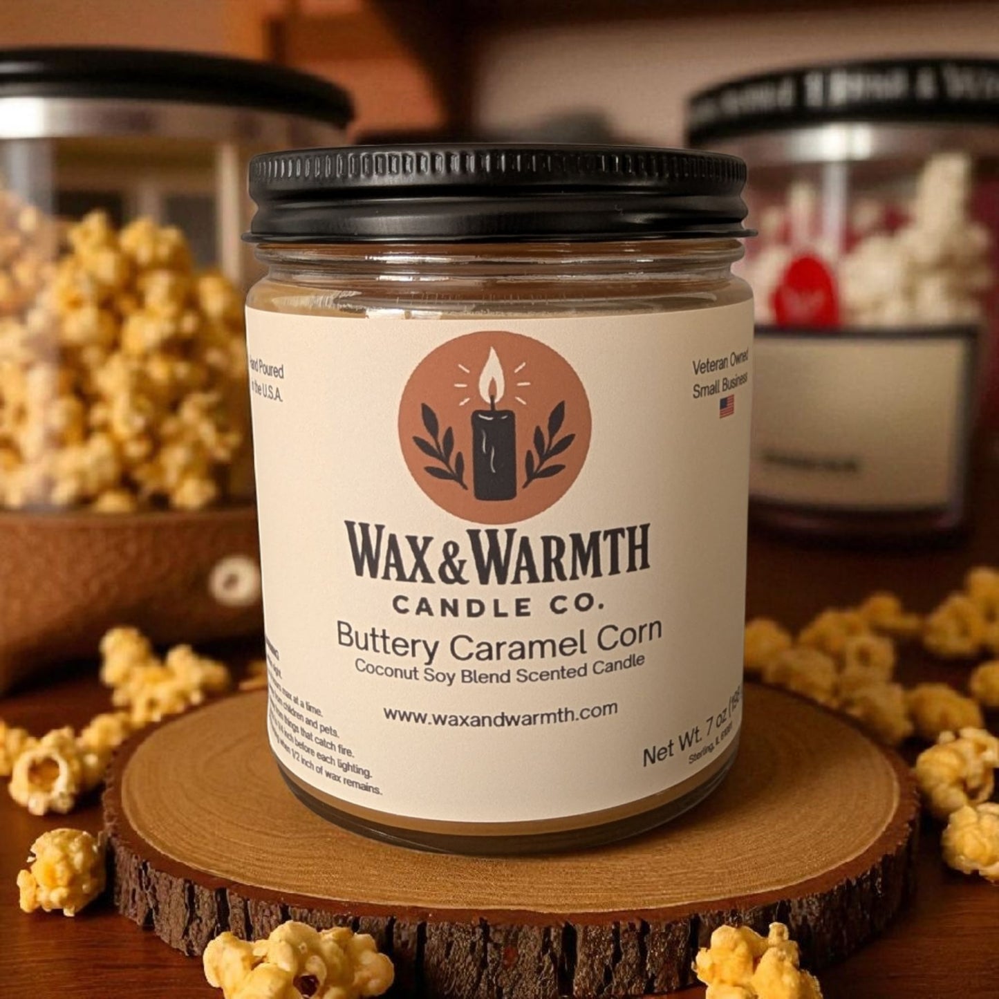 Buttery Caramel Corn Candle
