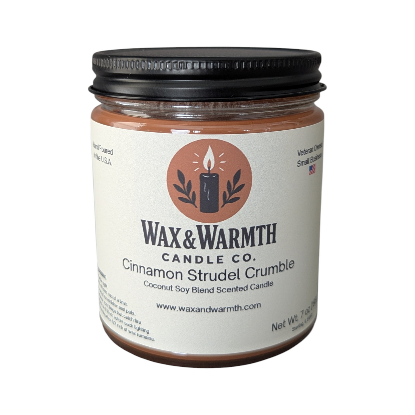 Cinnamon Strudel Crumble 7oz Candle