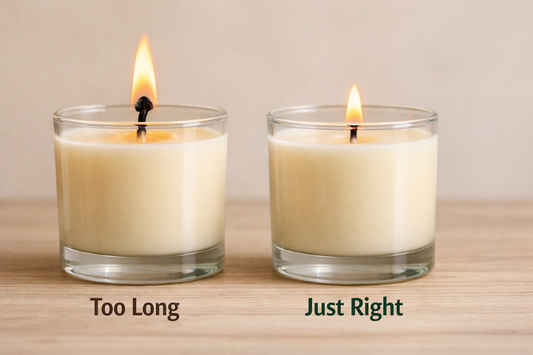 How to Trim a Candle Wick (And Why It Matters More Than You Think)