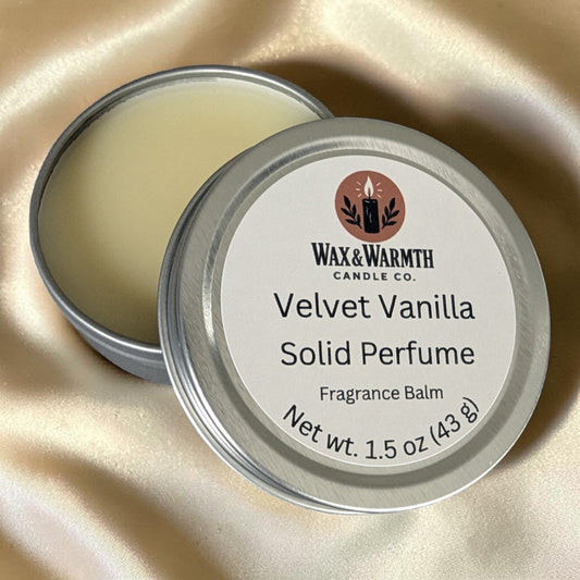 Velvet Vanilla 1.5 oz Perfume Balm