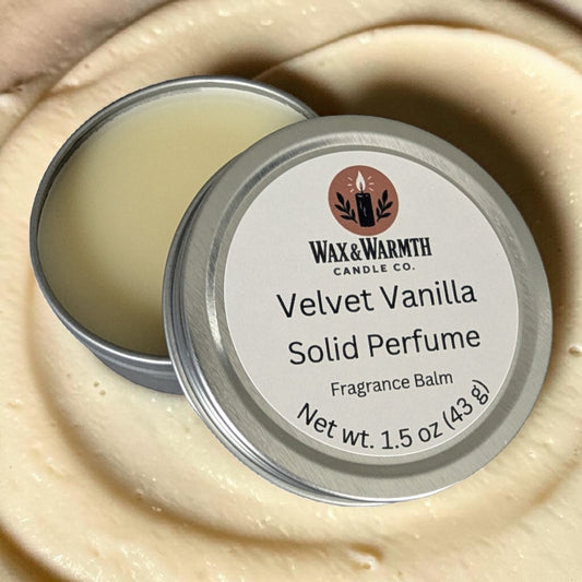 Velvet Vanilla 1.5 oz Perfume Balm