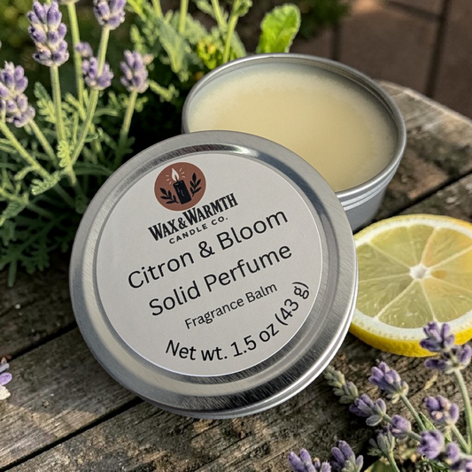 Citron & Bloom 1.5 oz Perfume Balm